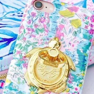 Lilly Pulitzer GWP Turtle Phone Charm Stand